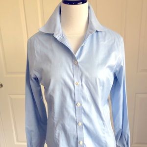 Brooks Brothers No Iron Sky Blue Button Down 4